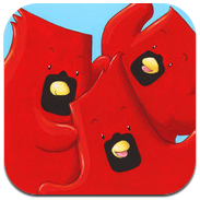 3 Pájaros Rojos Leer & Pintar