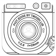 Aplicacion de fotografia PICT.Edge para iPhone