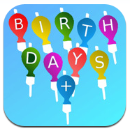 Birthdays With Push, gratis por tiempo limitado para iPhone y iPod Touch en la App Store