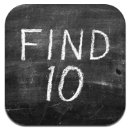 FIND 10, gratis por tiempo limitado en la App Store para iPhone/iPod Touch