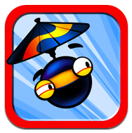 Parachute Ninja gratis por tiempo limitado para iPhone/iPod Touch en la App Store