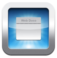 Web Dose para iPad, disponible para descarga gratuita limitada en la App Store