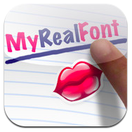 MyRealFont, aplicacion gratis por tiempo limitado en la App Store para iPhone/iPod