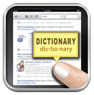 Tap-Dictionary, aplicacion Universal gratis por tiempo limitado en la App Store