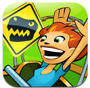 Jurassic 3D Rollercoaster Rush en descarga gratuita para iPhone y iPod Touch en la App Store