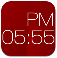 Red Clock HD (Alarm & Weather) en descarga gratuita para iPad en la App Store