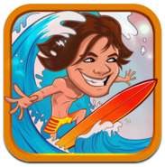Surfing Tsunami, juego universal en descarga grautita para iPhone, iPod Touch y iPad