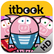 LOS TRES CERDITOS. LIBRO-JUEGO DE ITBOOK., gratis para iPhone, iPod Touch y iPad